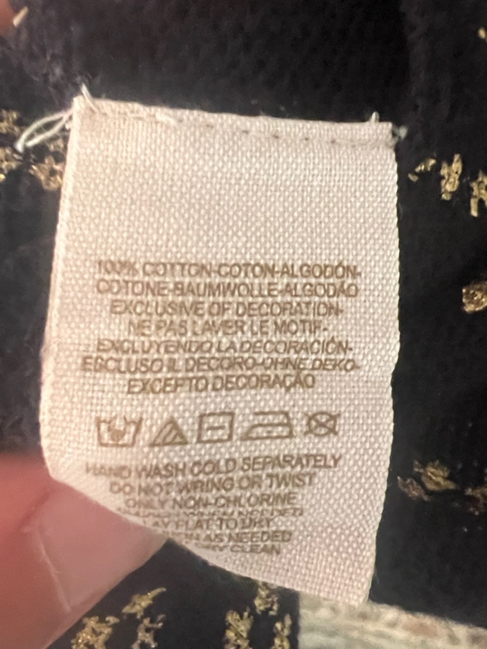 Free People Black and Gold Beaded Swim Coverup - Picture 4 of 4